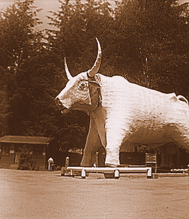Babe the Blue Ox, 1953; CC John Atherton
