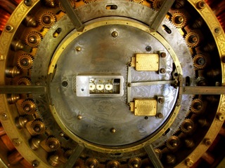 Bank Vault Door; CC DanielSTL