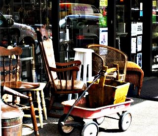 Chico Antique Store; Photo by Suzi Rosenberg