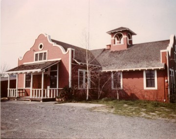 Cinnabar Theater as it looked in 1970. The former school house now features a charming theater  and other amenities.<br>Photo provided by Kim Taylor