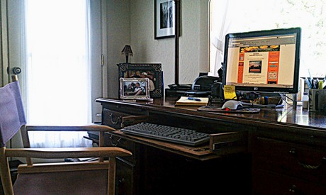 Your Writer's Desk Awaits; Photo by Suzi Rosenberg