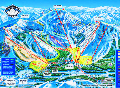 Sugar Bowl Resort Trail Map Courtesy of SugarBowl.com