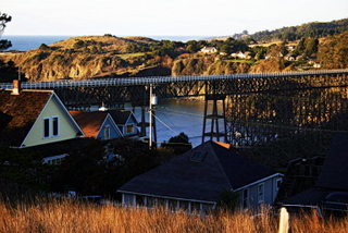 Albion, on the Mendocino Coast by Wolf Rosenberg