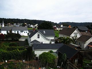 Mendocino Village; CC Jinx McComb