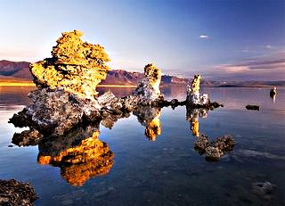 Mono Lake Tufa Spires; CC Sathish J.