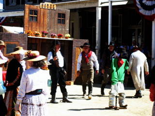 Gold Rush Days Re-enactment; Photo by Suzi Rosenberg