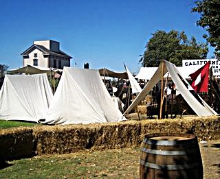 Gold Rush Days Tent City; Photo by Suzi Rosenberg