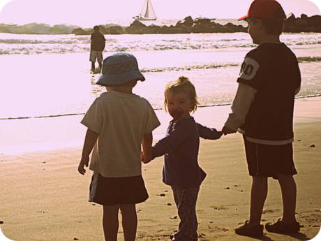 On the Beach in SoCal by Suzi Rosenberg