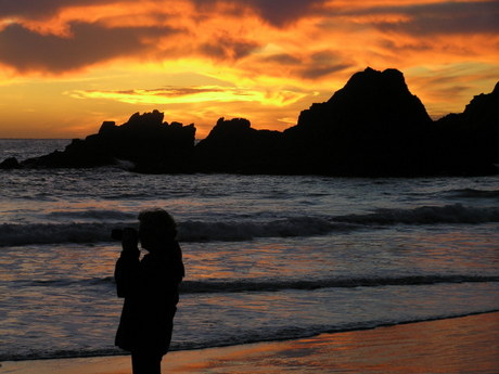 Pfeiffer Beach Sunset; CC Doreeno