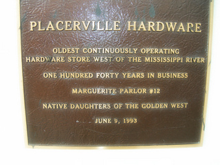 Placerville Hardware Sign by Jimmy Emerson, DVM; CC Jimmy Emerson