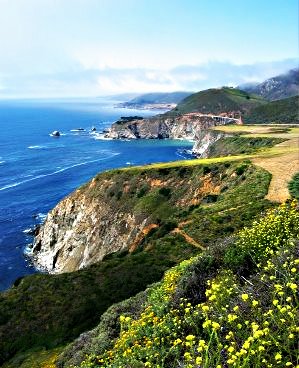 Rugged Big Sur Coastline © Wiebe