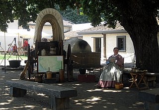 Pioneer Woman in Sutter's Fort