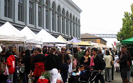 Ferry Building Farmers Market by Suzi Rosenberg