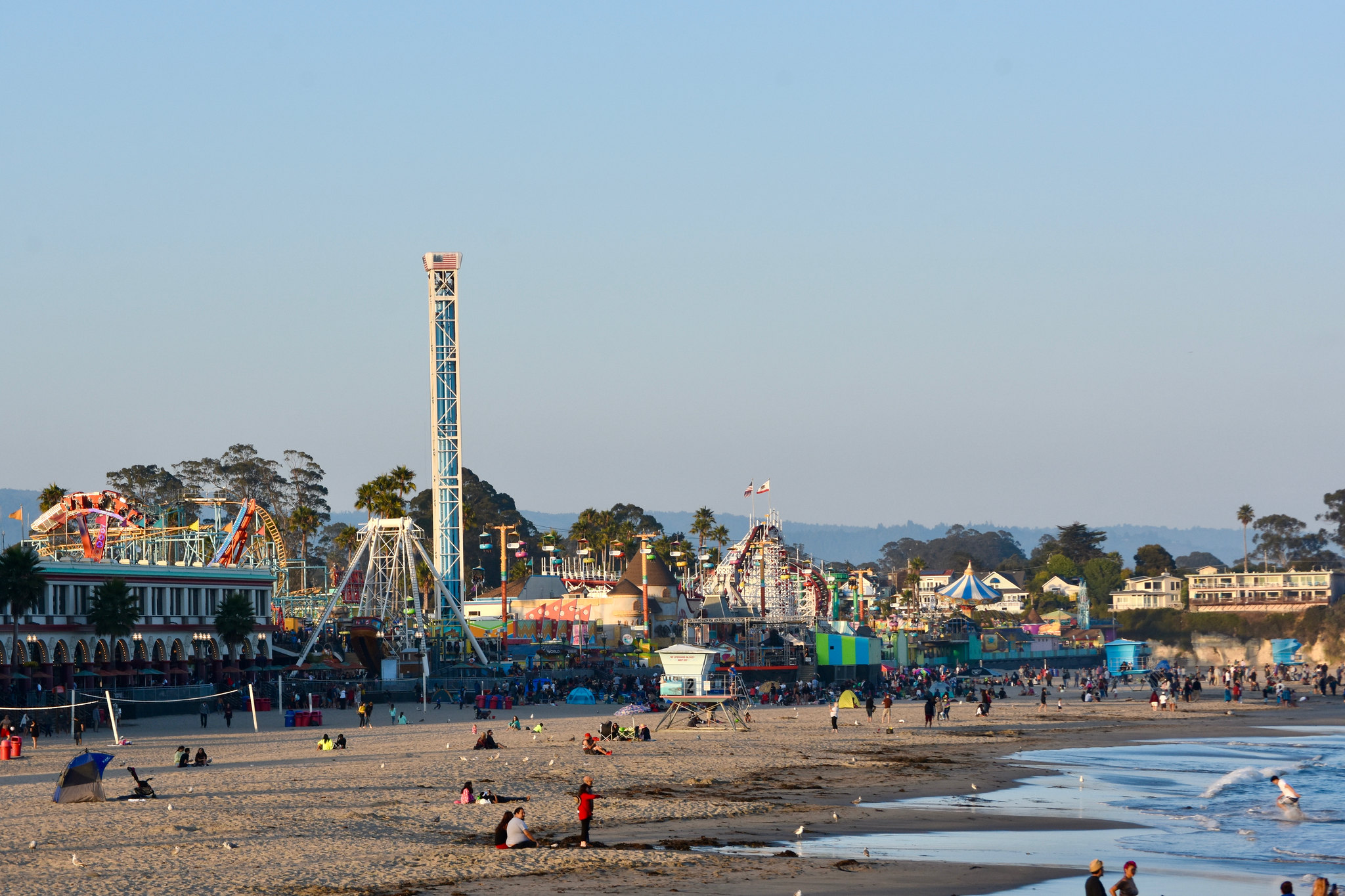 Santa Cruz California Beach Boardwalk by Nick Arnoscato