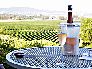 Table Set with Champagne; CC Chris Devers