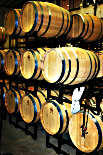 Wine Barrels; © Dawn M. Turner