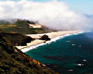 Big Sur Coastline; Photo by Doug Dolde; PD