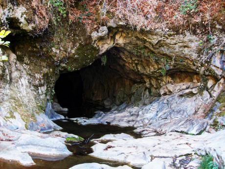 Entrance to Natural Bridges; CC Matthew High