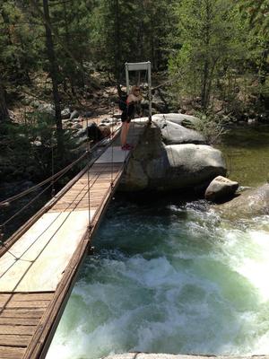 Hiking in Yosemite, submitted by Mike