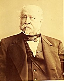 Johann Augustus Sutter in 1878; Photographer Unknown