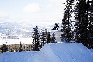 Snowboarder Catching Air CC Reno Tahoe