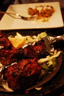 Lamb Chop Tandoori; (CC) Snowpea&Bokchoi