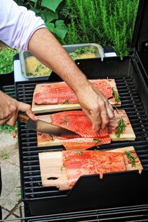 Salmon BBQ; (CC) Woodley Wonderworks