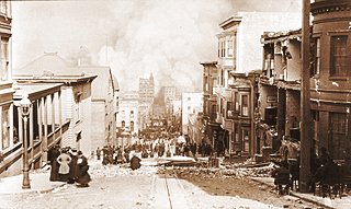 Arnold Genthe's Famous Photo of San Francisco Fires