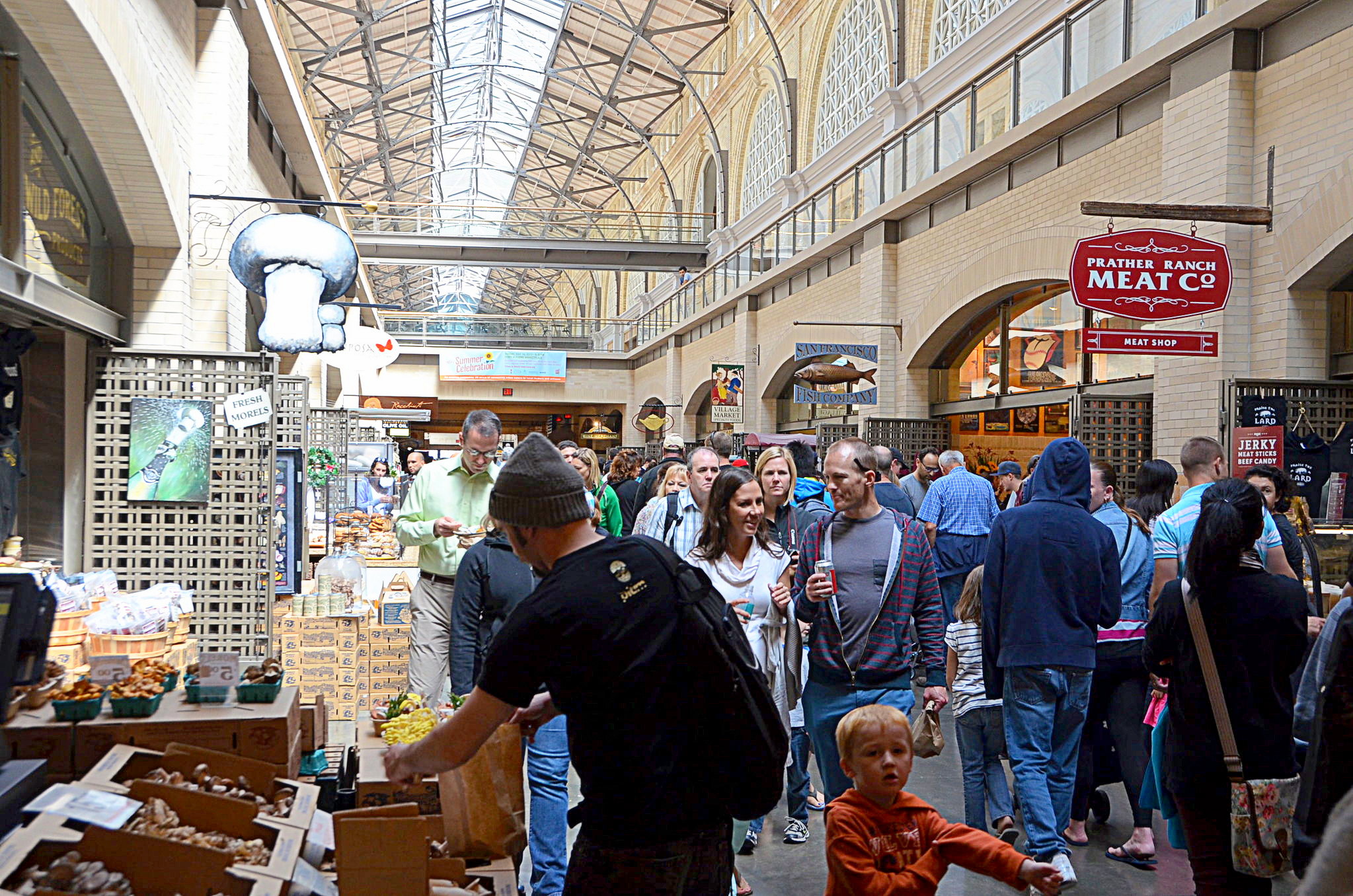 Ferry Building Marketplace cc Adam Fagen