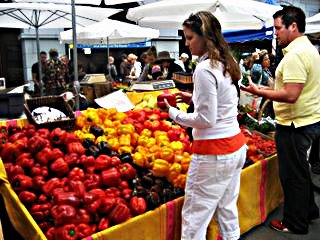 Ferry Building Marketplace in SF by Wolf Rosenberg