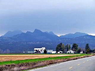 Sutter Buttes in a Storm CC Donald Childs