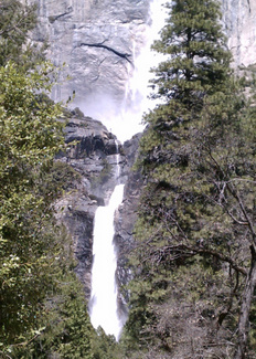 Lower Yosemite Falls by Wolf Rosenberg