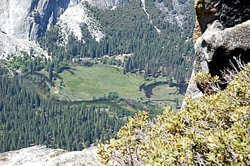 Yosemite Valley below Taft Point; © Kristopher Corey